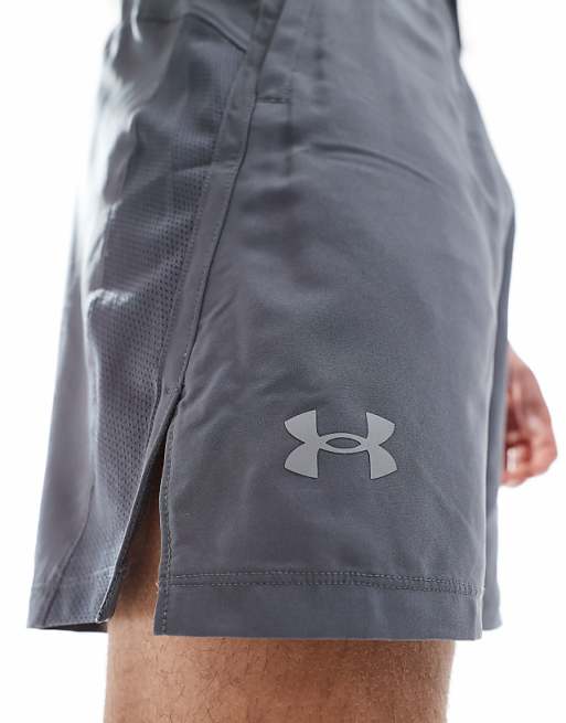 Under Armour Launch 7 Inch Shorts In Grey