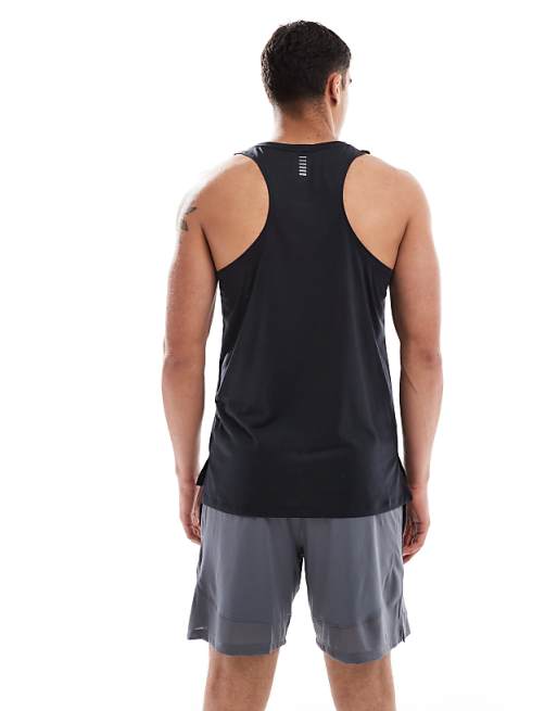 Under Armour Launch Vest In Black And Reflective