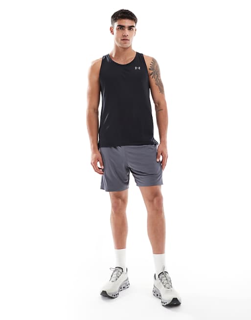 Under Armour Launch Vest In Black And Reflective