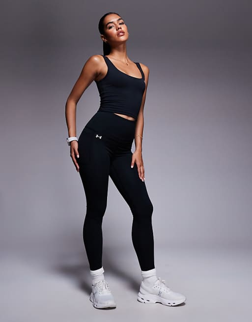 Under Armour Motion ultra high rise leggings in black
