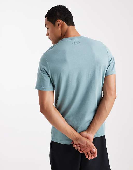 Under Armour Sportstyle Left Chest Logo T-shirt In Serpentine
