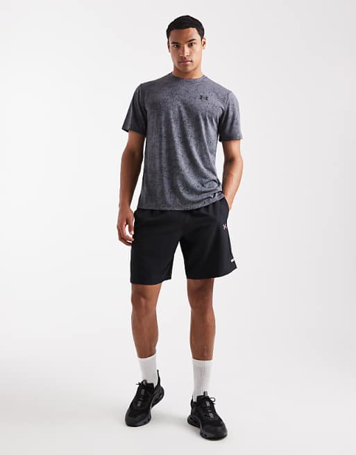 Under Armour Tech Pixelate T-shirt In Castlerock Grey