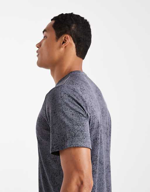 Under Armour Tech Pixelate T-shirt In Castlerock Grey