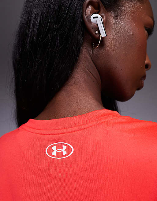 Under Armour Tech T-shirt In Racer Red