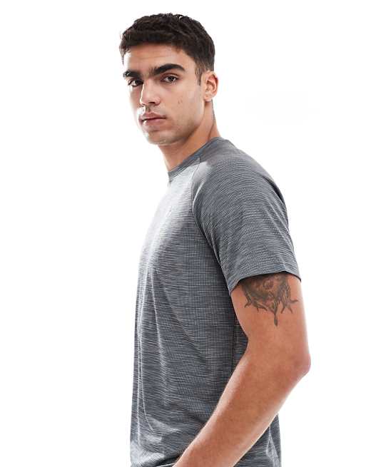 Under Armour Tech Textured T-shirt In Castlerock Grey