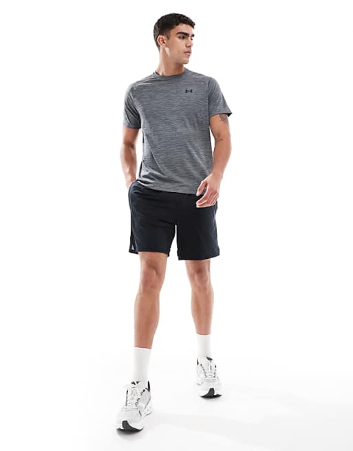 Under Armour Tech Textured T-shirt In Castlerock Grey