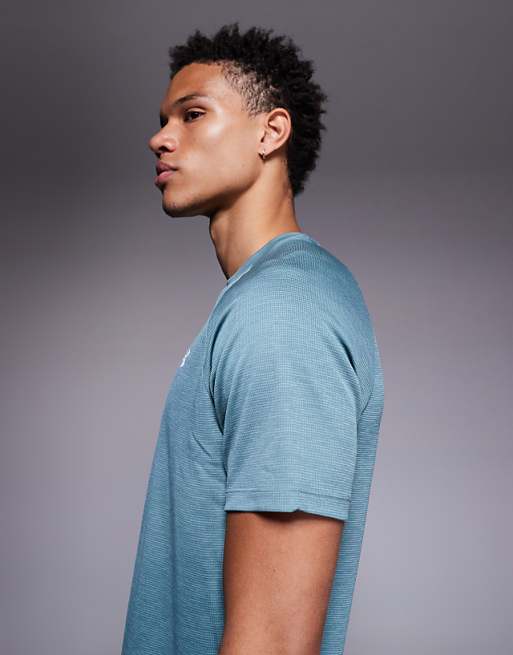 Under Armour Tech Textured T-shirt In Jasper Blue