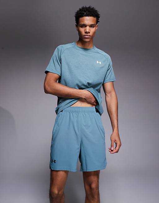 Under Armour Vanish woven 6-inch shorts in jasper blue