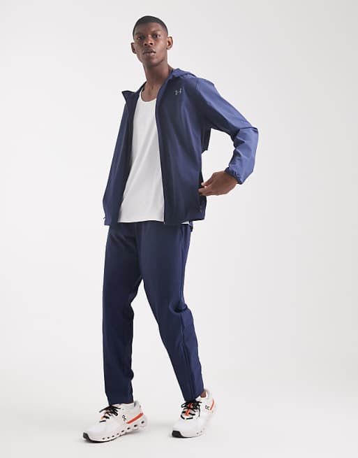 Under Armour Velociti Pro Storm Jacket In Washed Navy