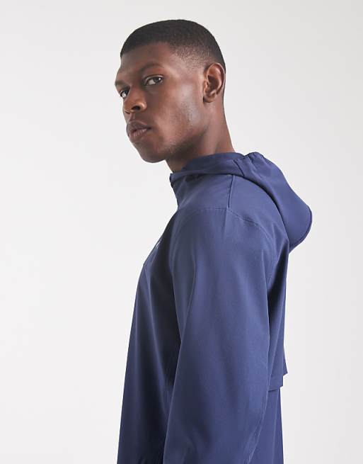 Under Armour Velociti Pro Storm Jacket In Washed Navy