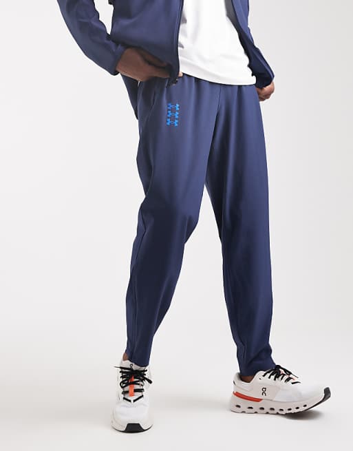 Under Armour Velociti Pro Storm joggers in washed navy