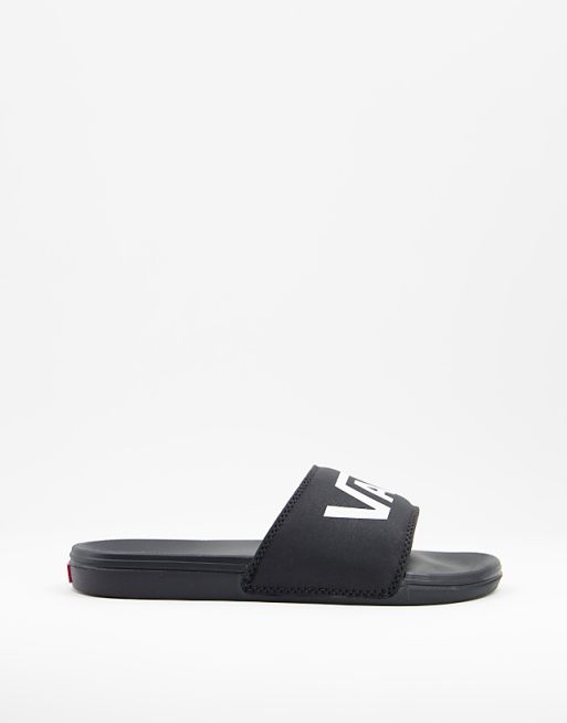 Vans La Costa Sliders In Black