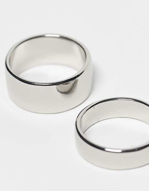 Weekday 2-pack Rings In Silver