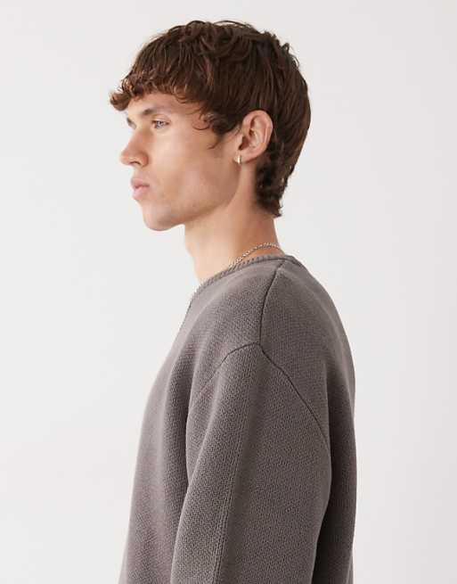 Weekday Jumper In Dark Mole Exclusive To ASOS