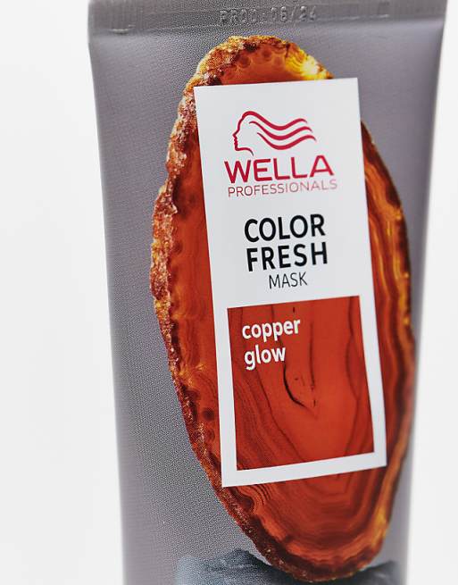 Wella Professionals Color Fresh Mask Semi-Permanent Hair Dye Treatment Copper Glow 150ml