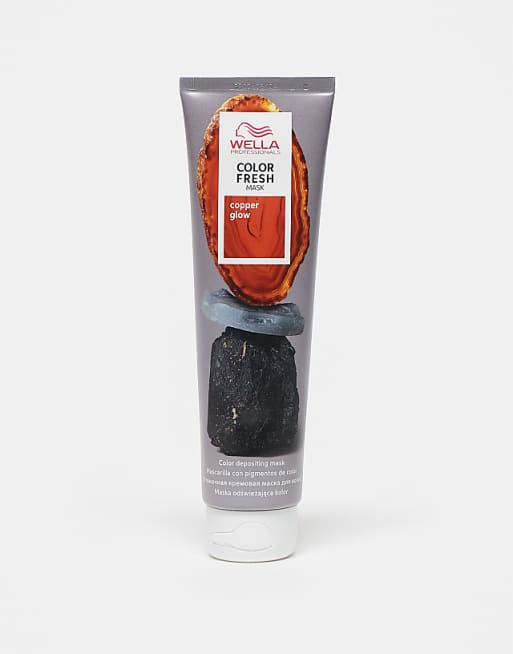 Wella Professionals Color Fresh Mask Semi-Permanent Hair Dye Treatment Copper Glow 150ml