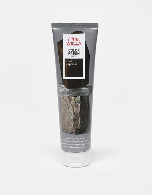 Wella Professionals Color Fresh Mask Semi-Permanent Hair Dye Treatment Cool Espresso 150ml