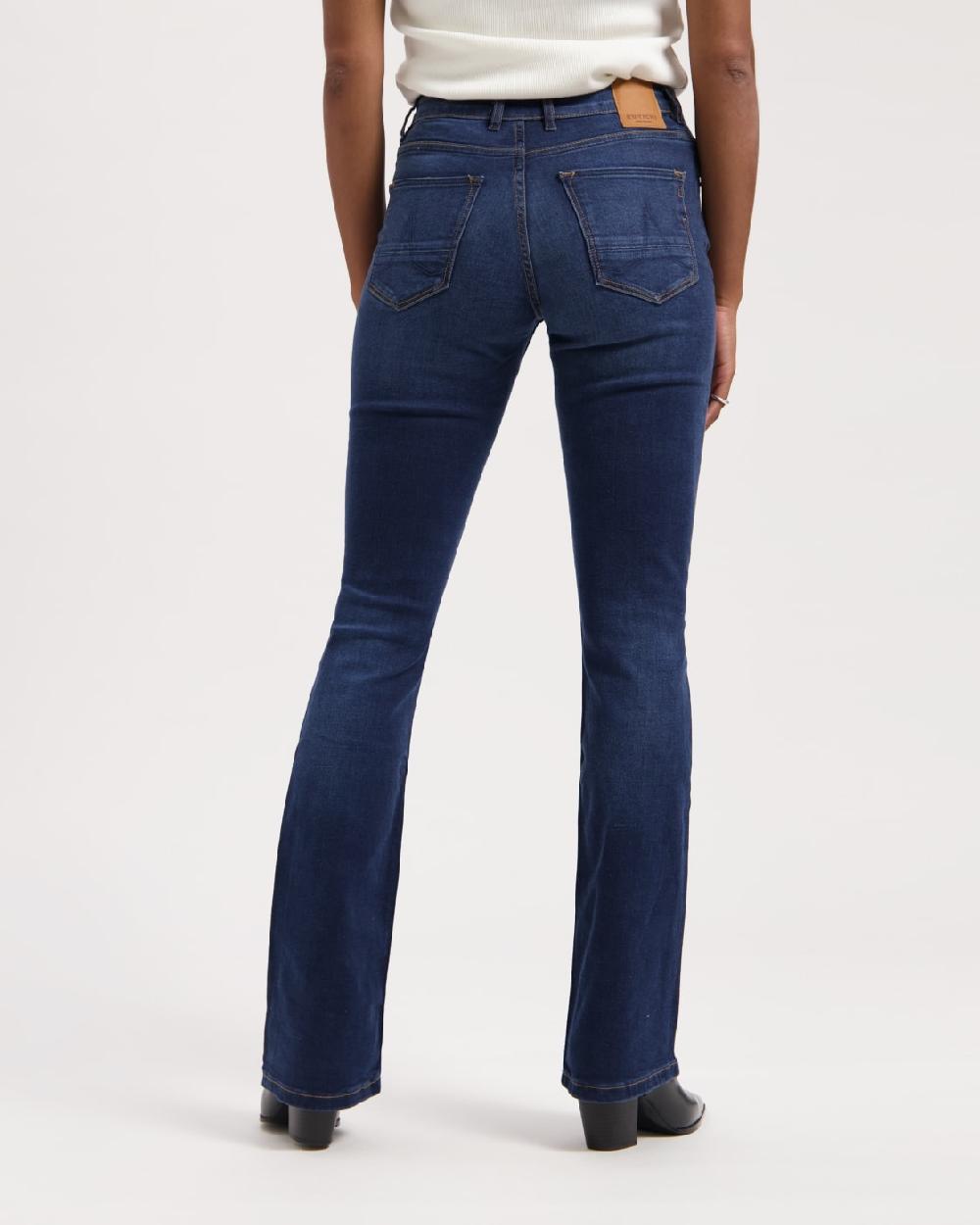 kuyichi Amy Bootcut Herbal Blue