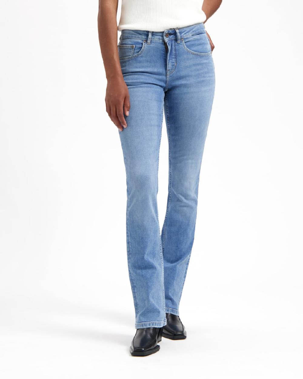 kuyichi Amy Bootcut Sky High