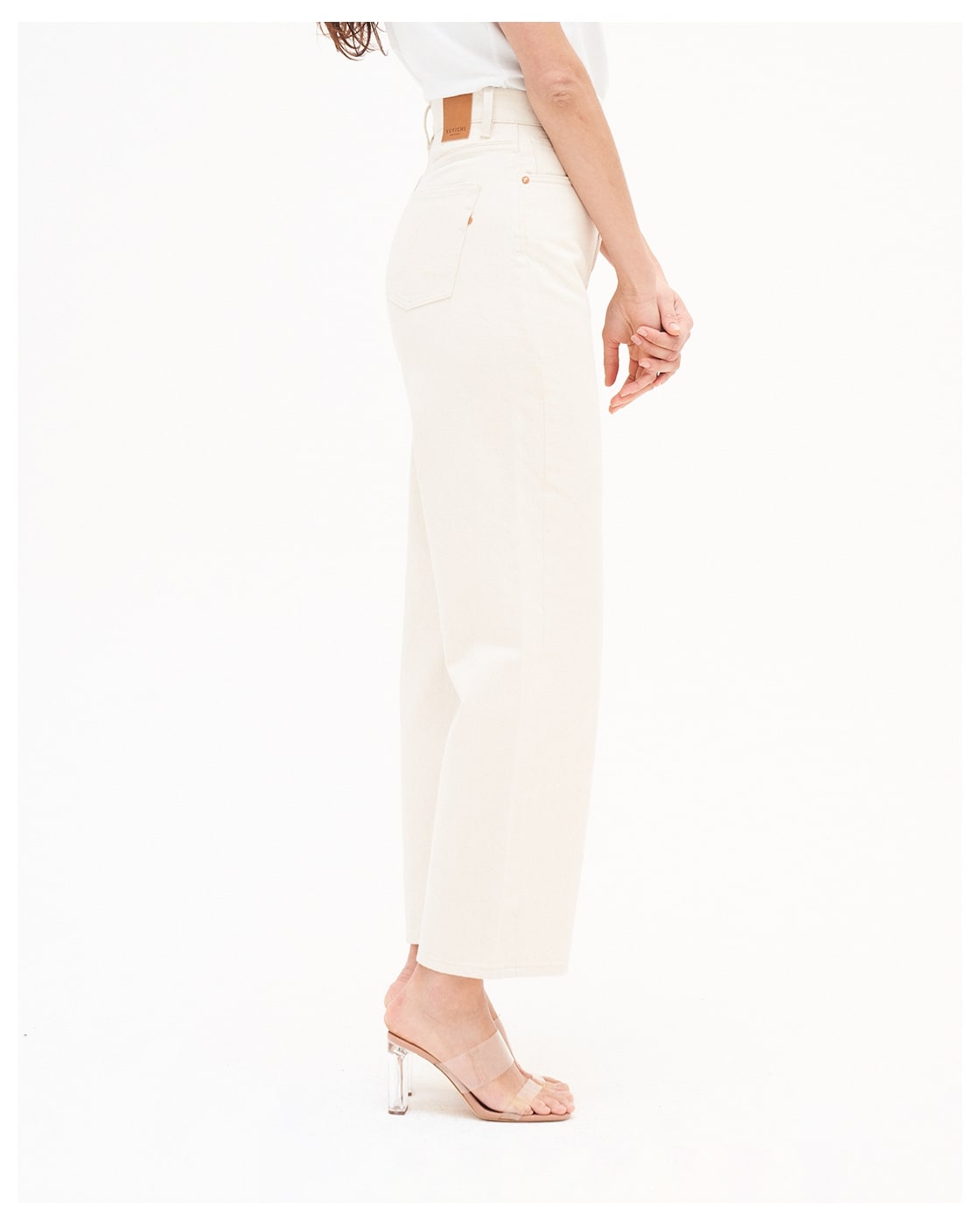 Kuyichi Bobbie Barrel Undyed