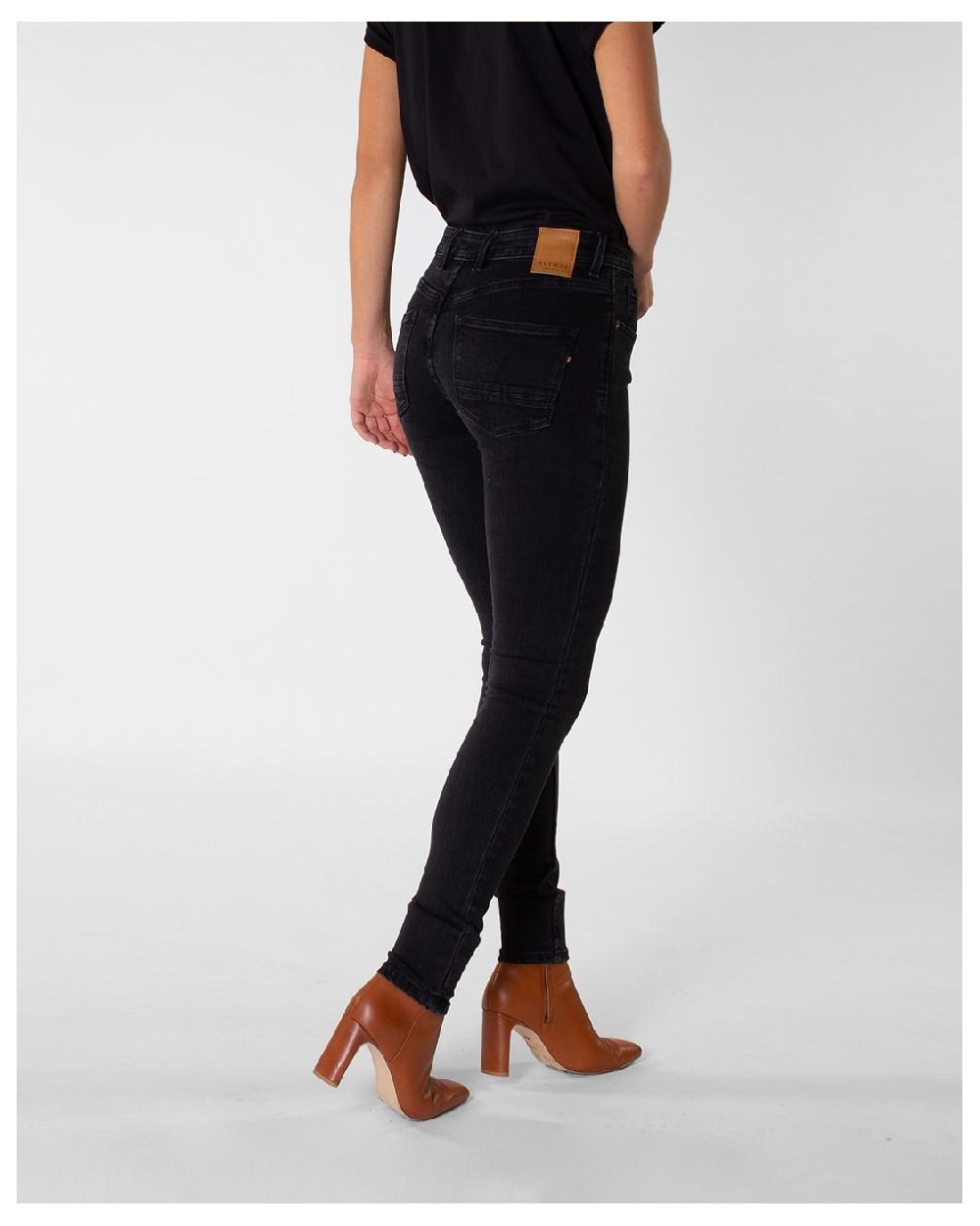 Kuyichi Carey Skinny Black Again