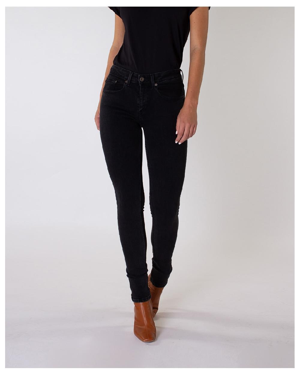 kuyichi Carey Skinny Black Again