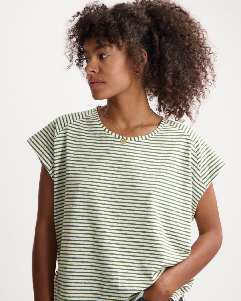 kuyichi Celine Striped Tee