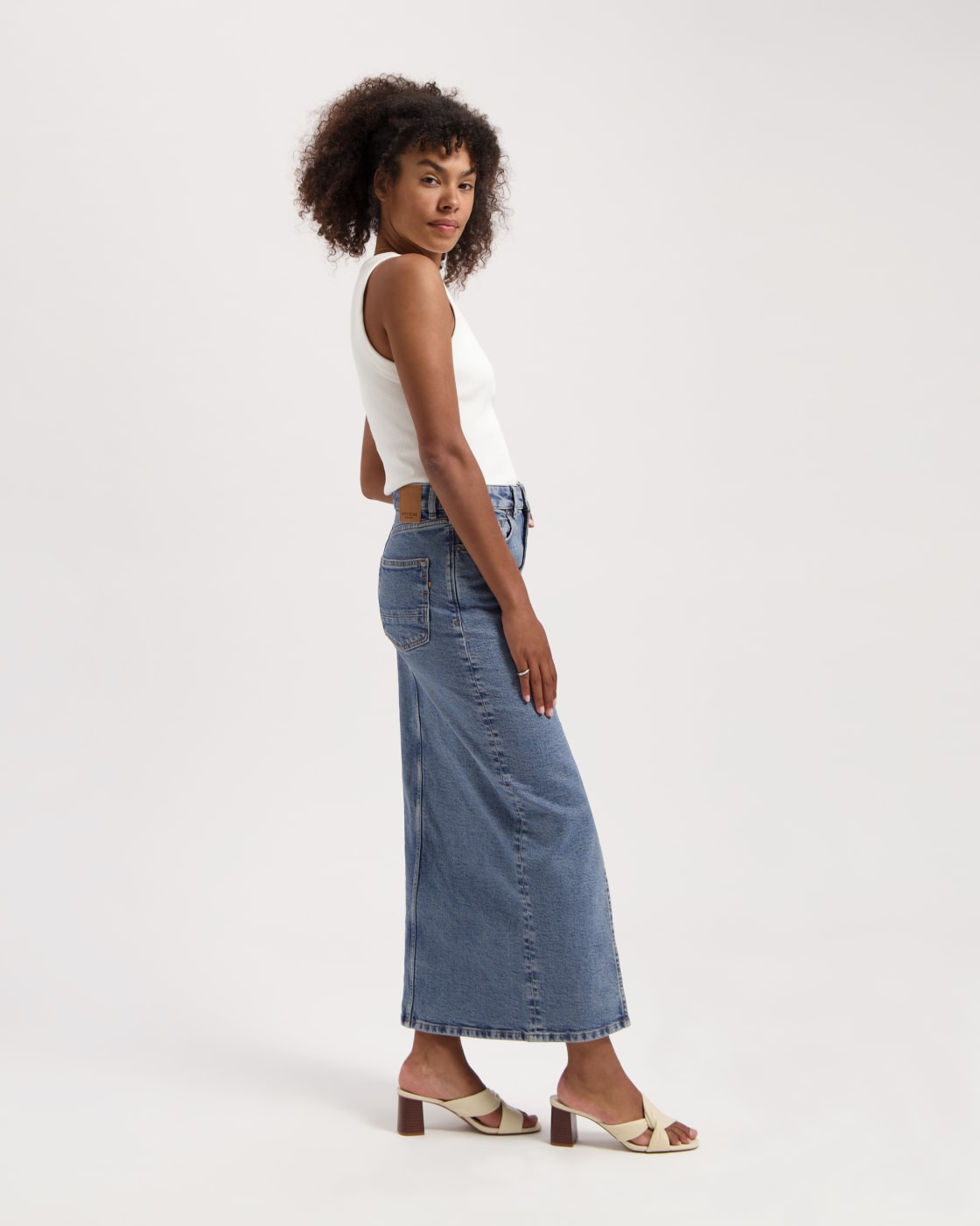 Kuyichi Coda Denim Skirt