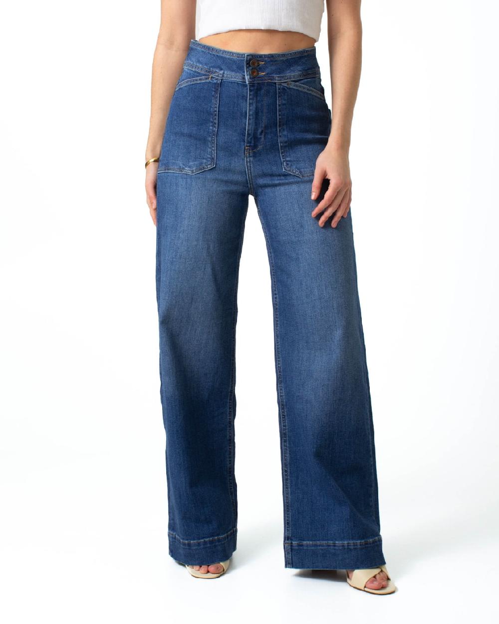 Kuyichi Farrah Worker Ocala Blue