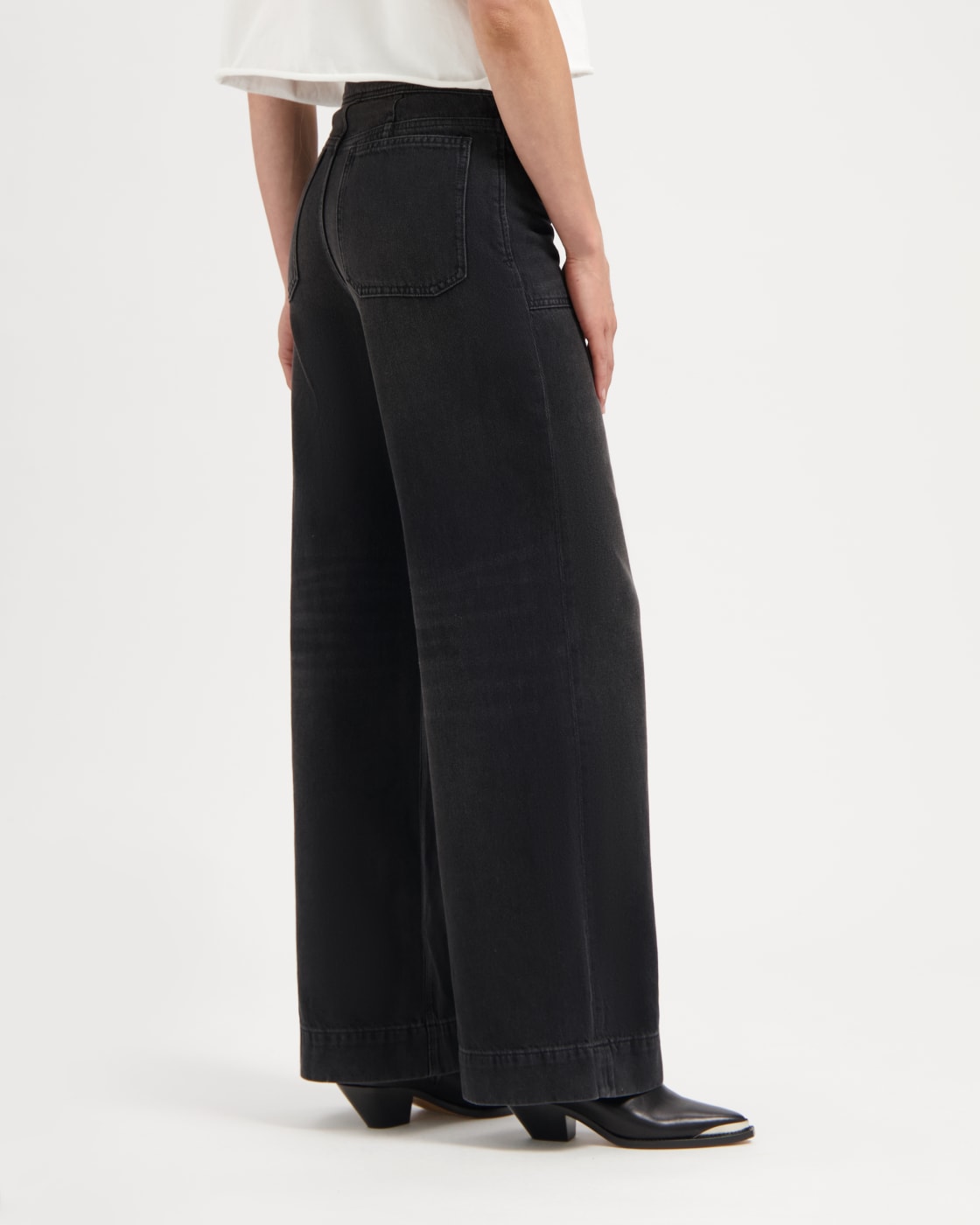Kuyichi Farrah Worker Smoky Noir