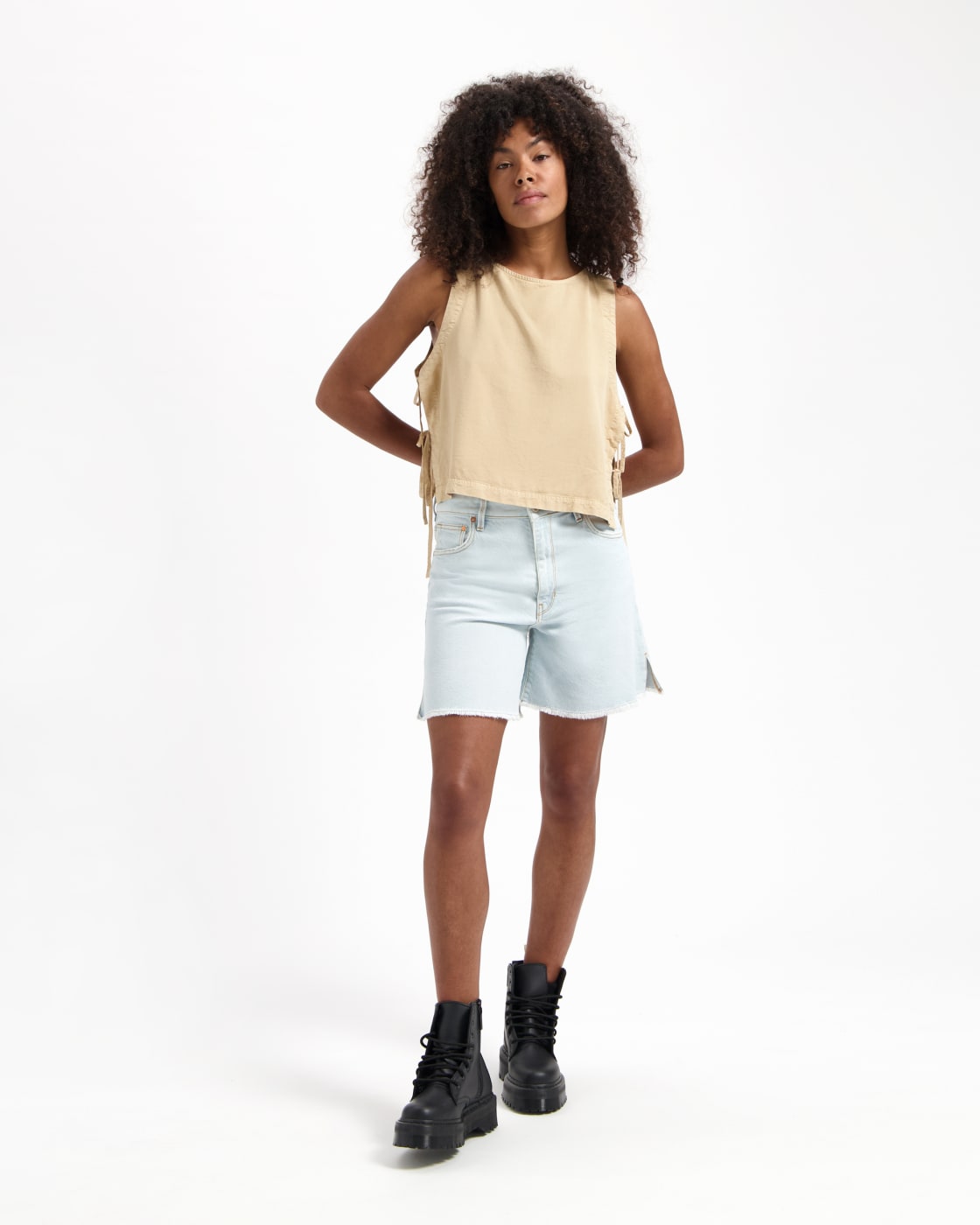 kuyichi Feline High Rise Short