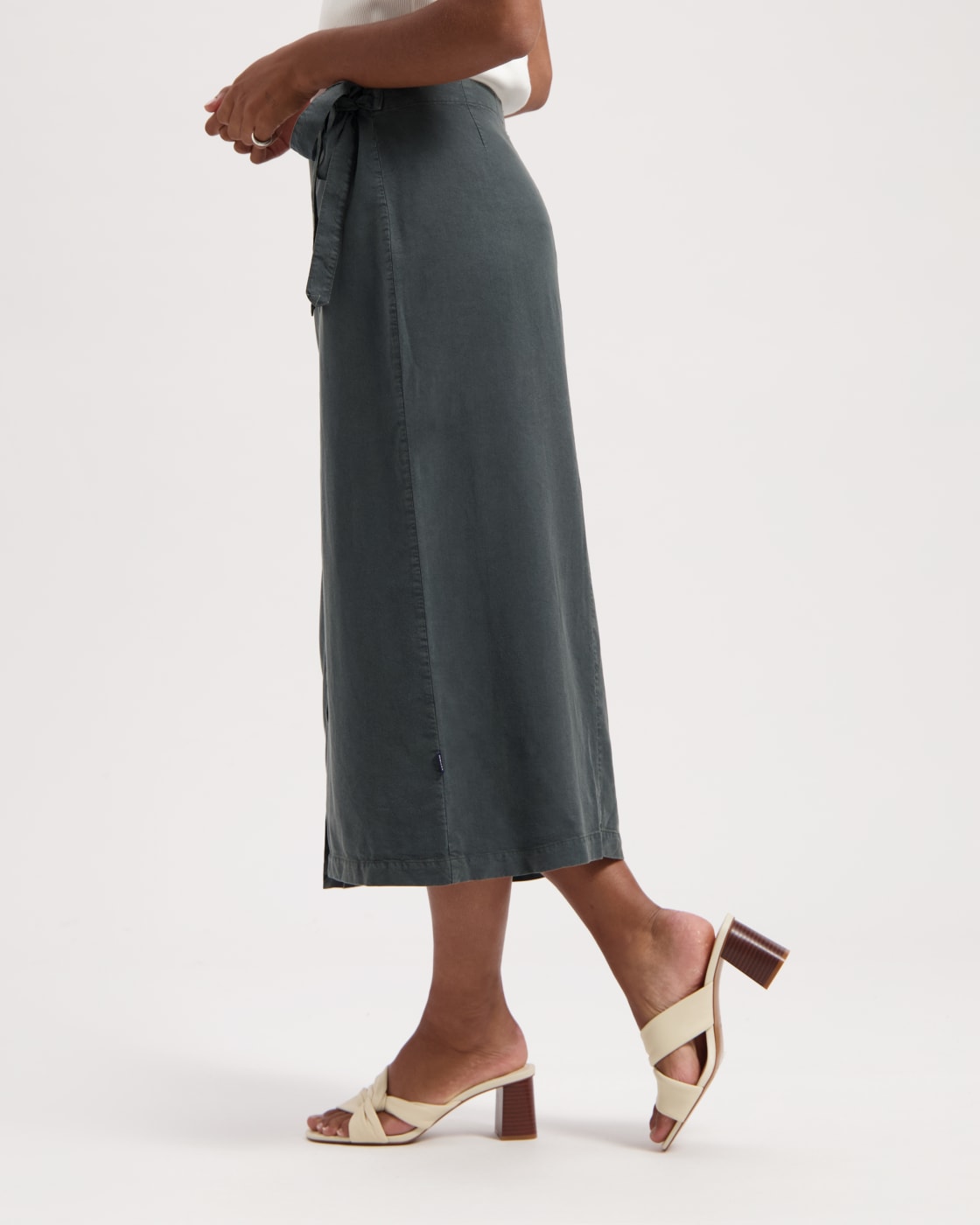 Kuyichi Hanna Tencel Wrap Skirt