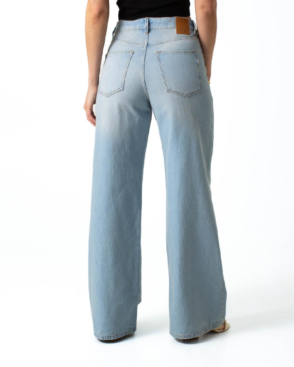 Kuyichi Harper Loose Flare Light Blue