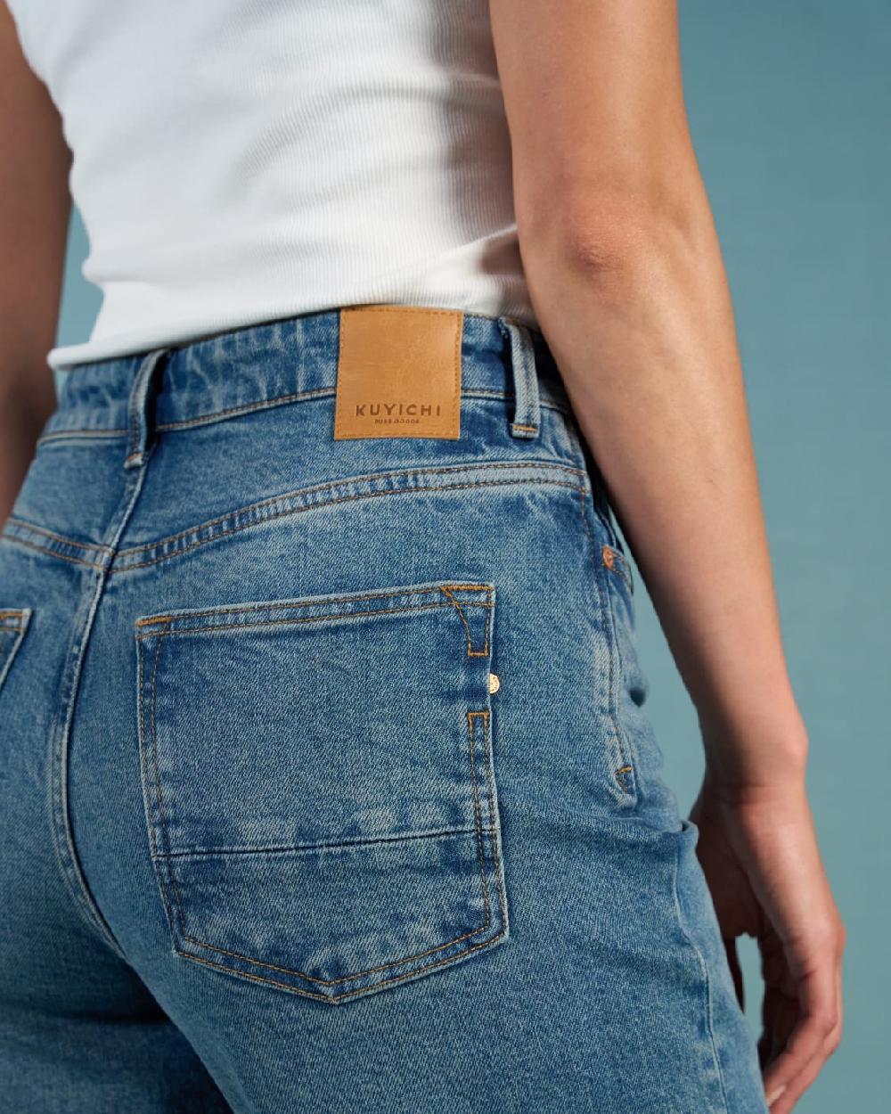 Kuyichi Harper Loose Flare Starlit Indigo