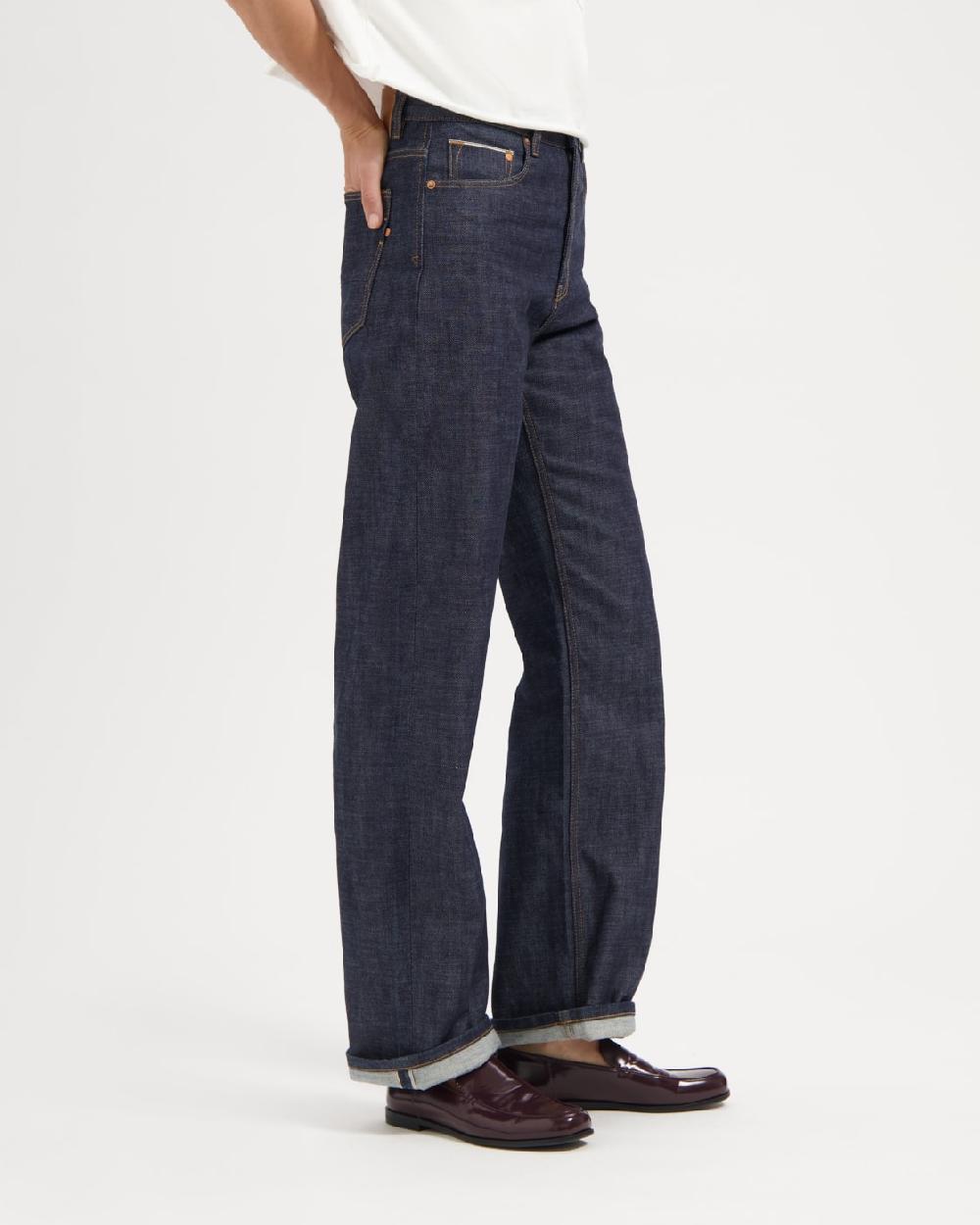 Kuyichi Izabella Loose Straight Dry Selvedge
