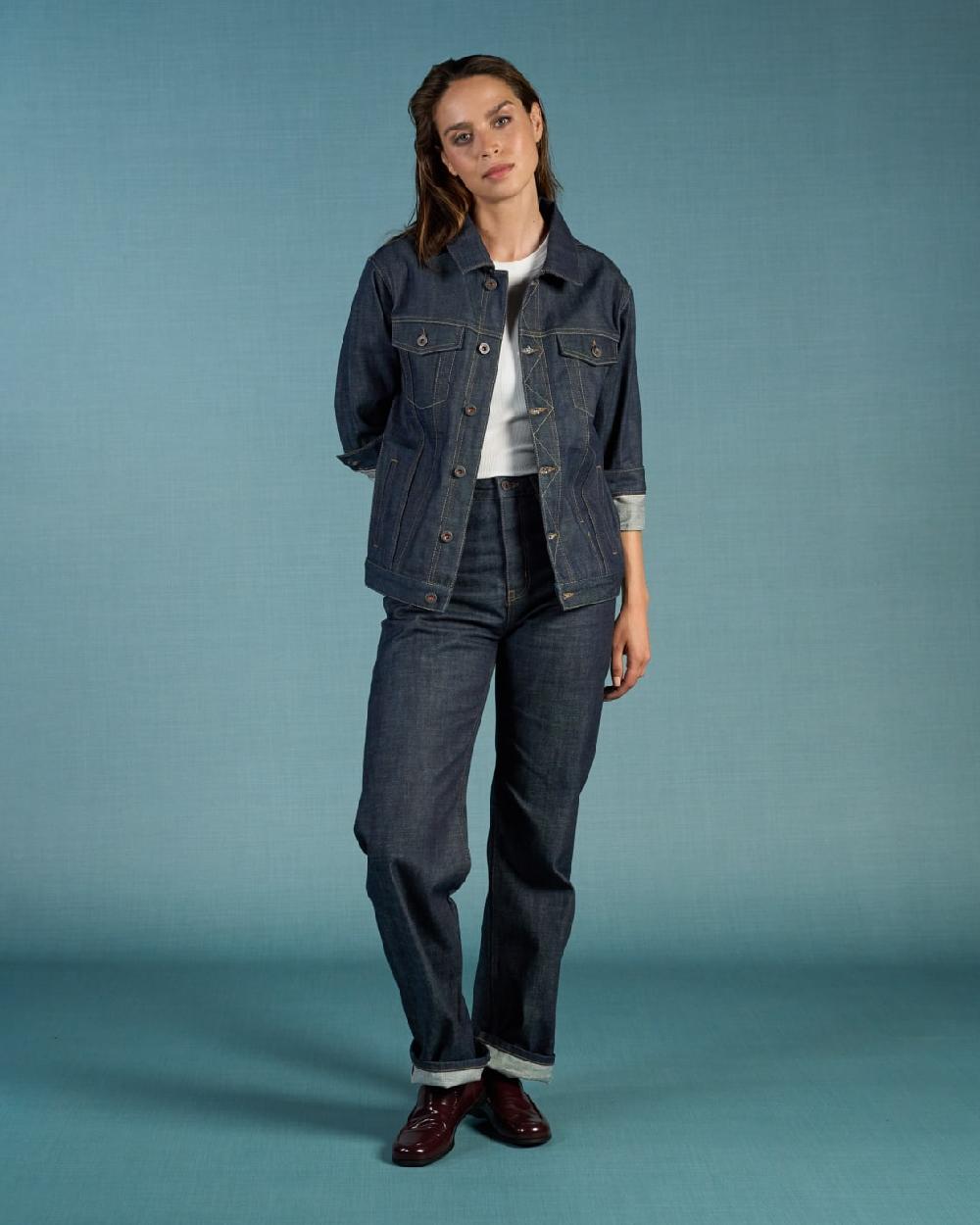 Kuyichi Izabella Loose Straight Dry Selvedge