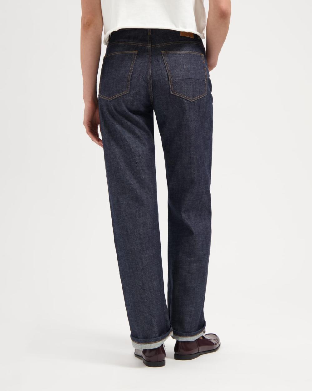 Kuyichi Izabella Loose Straight Dry Selvedge