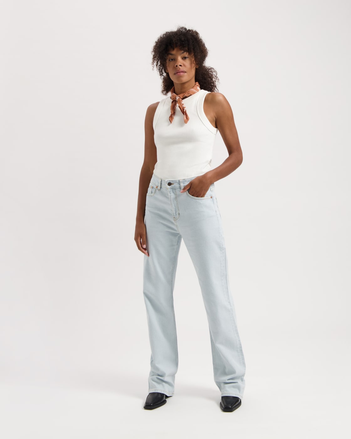 kuyichi Izabella Loose Straight Super Light