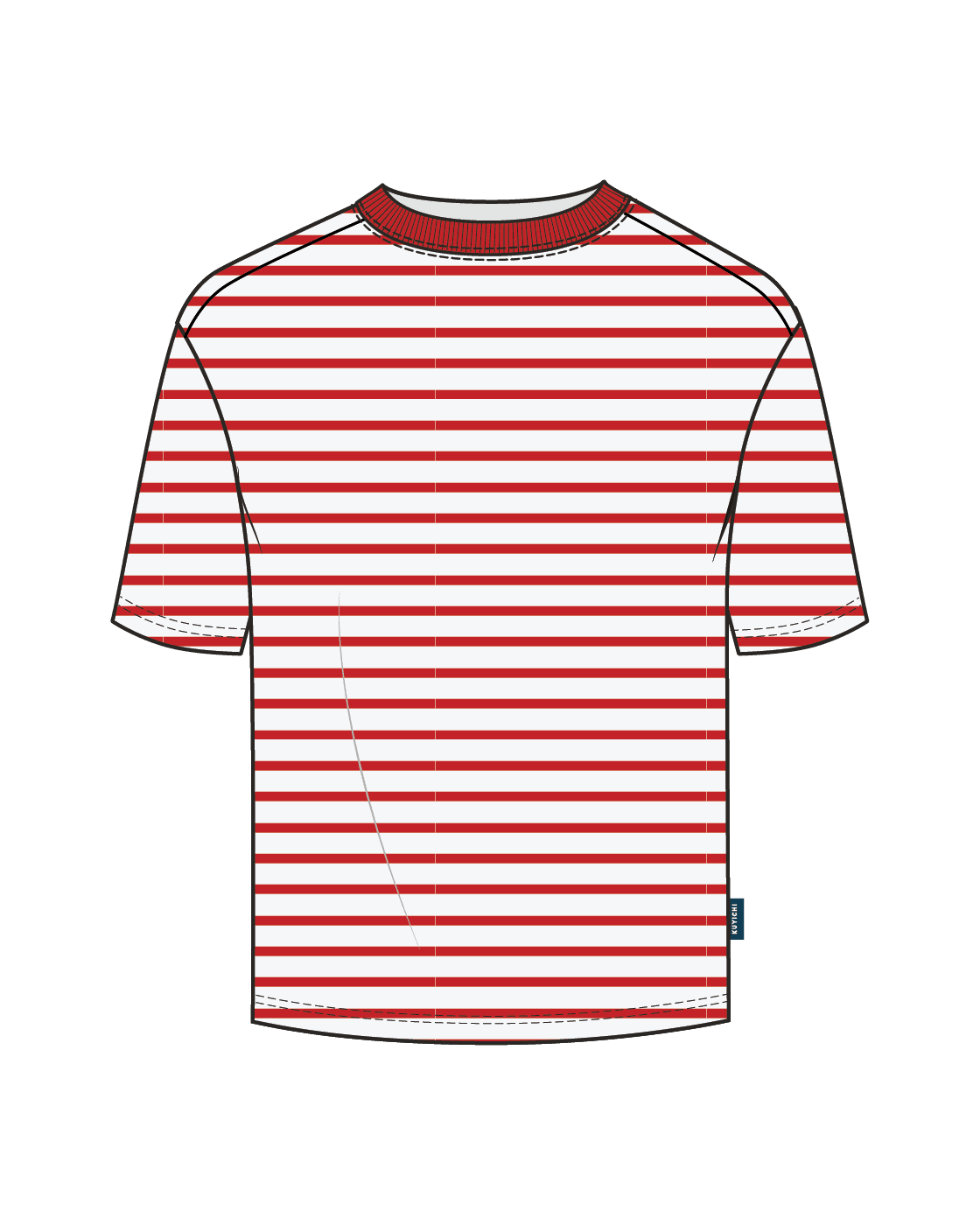 Kuyichi Jill Striped Tee