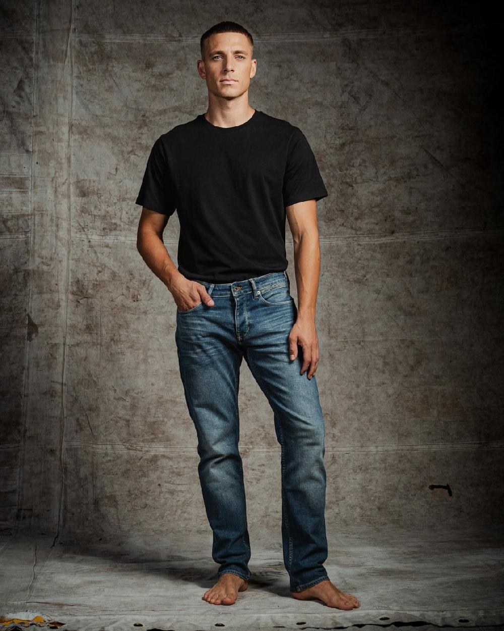 kuyichi Jim Regular Slim Aged Indigo