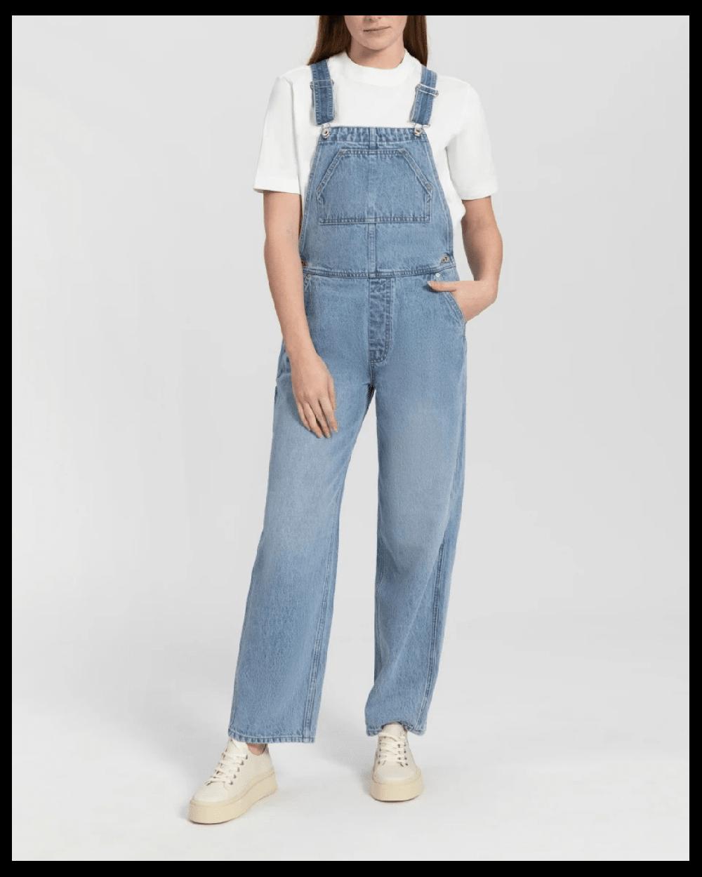 kuyichi Jonna denim dungarees