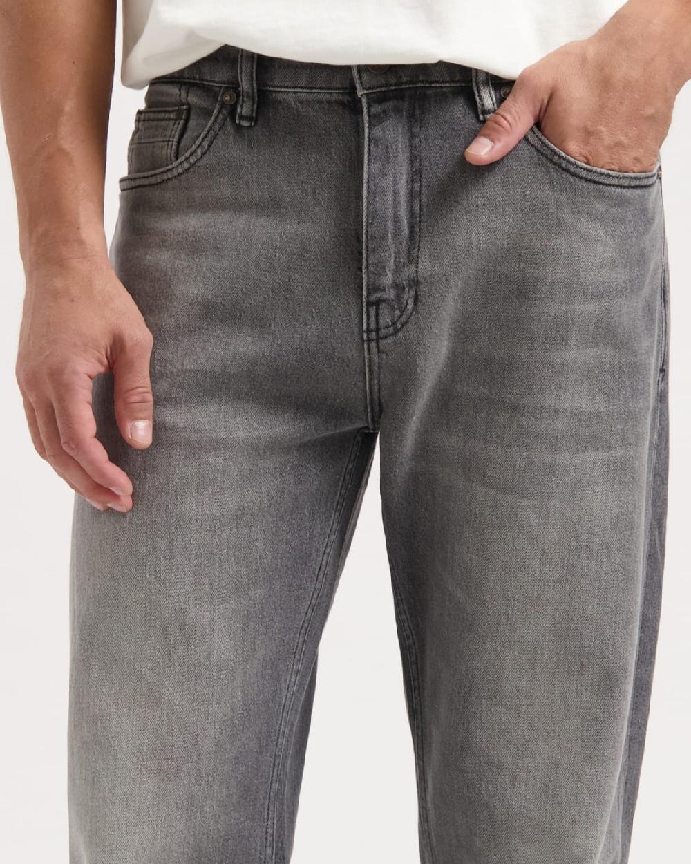 Kuyichi Larry Loose Faded Grey