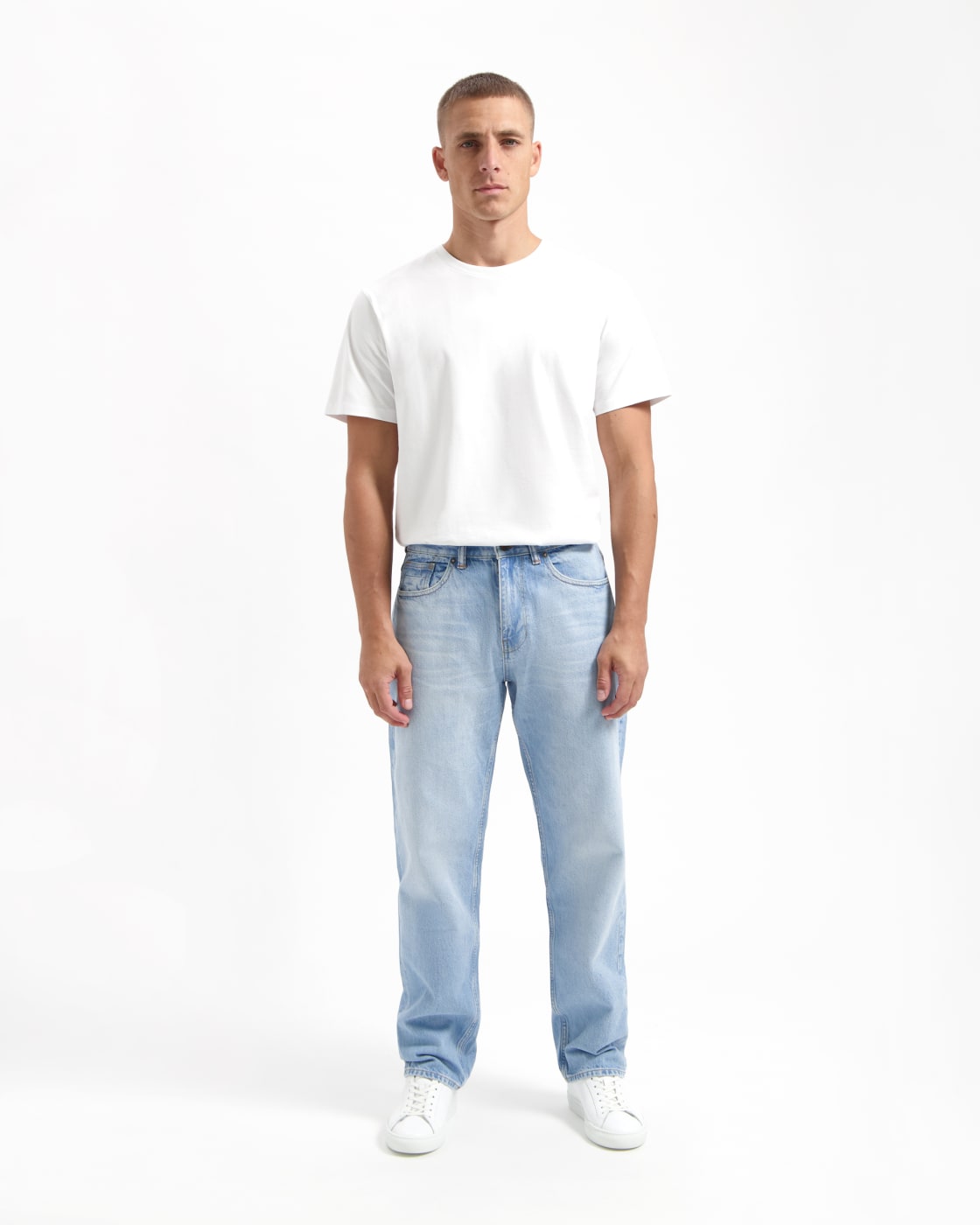 Kuyichi Larry Loose Light Blue