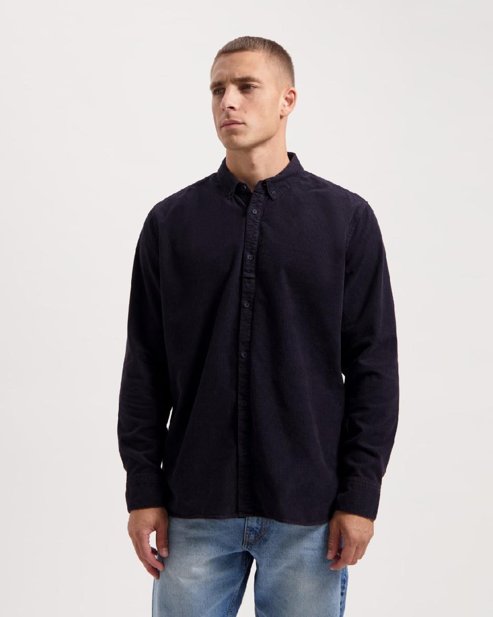 kuyichi Lawrence Cross Cord Shirt