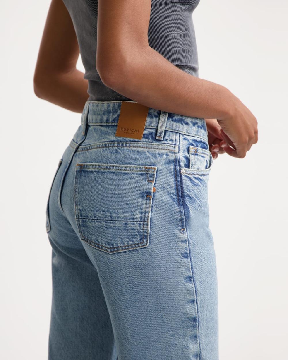 Kuyichi Lena Loose Heritage Blue