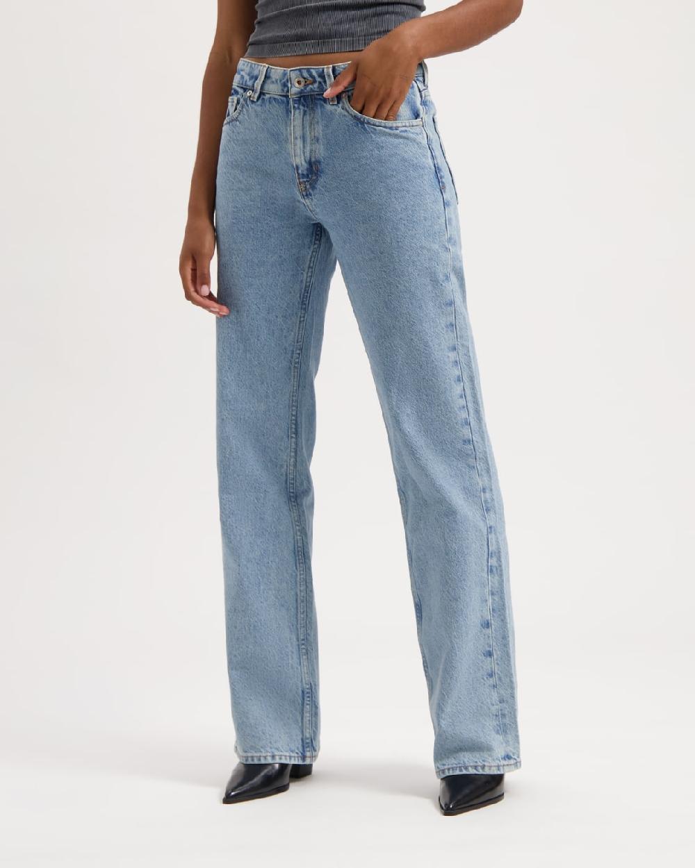 Kuyichi Lena Loose Heritage Blue