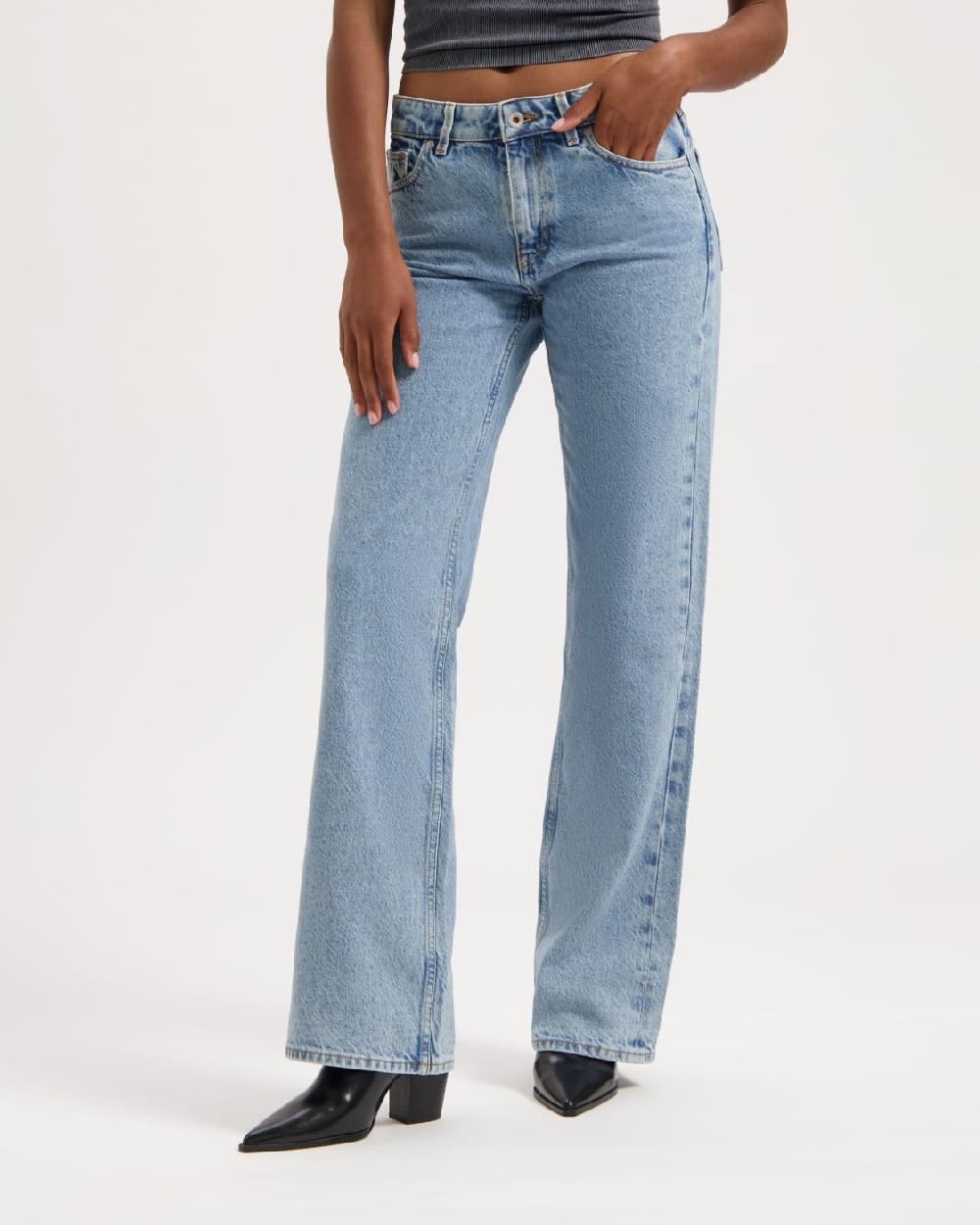 kuyichi Lena Loose Heritage Blue