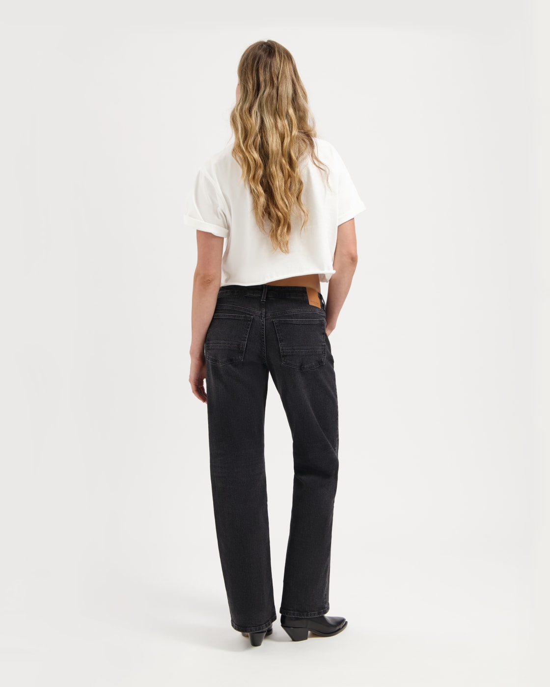 Kuyichi Lena Loose Vintage Black