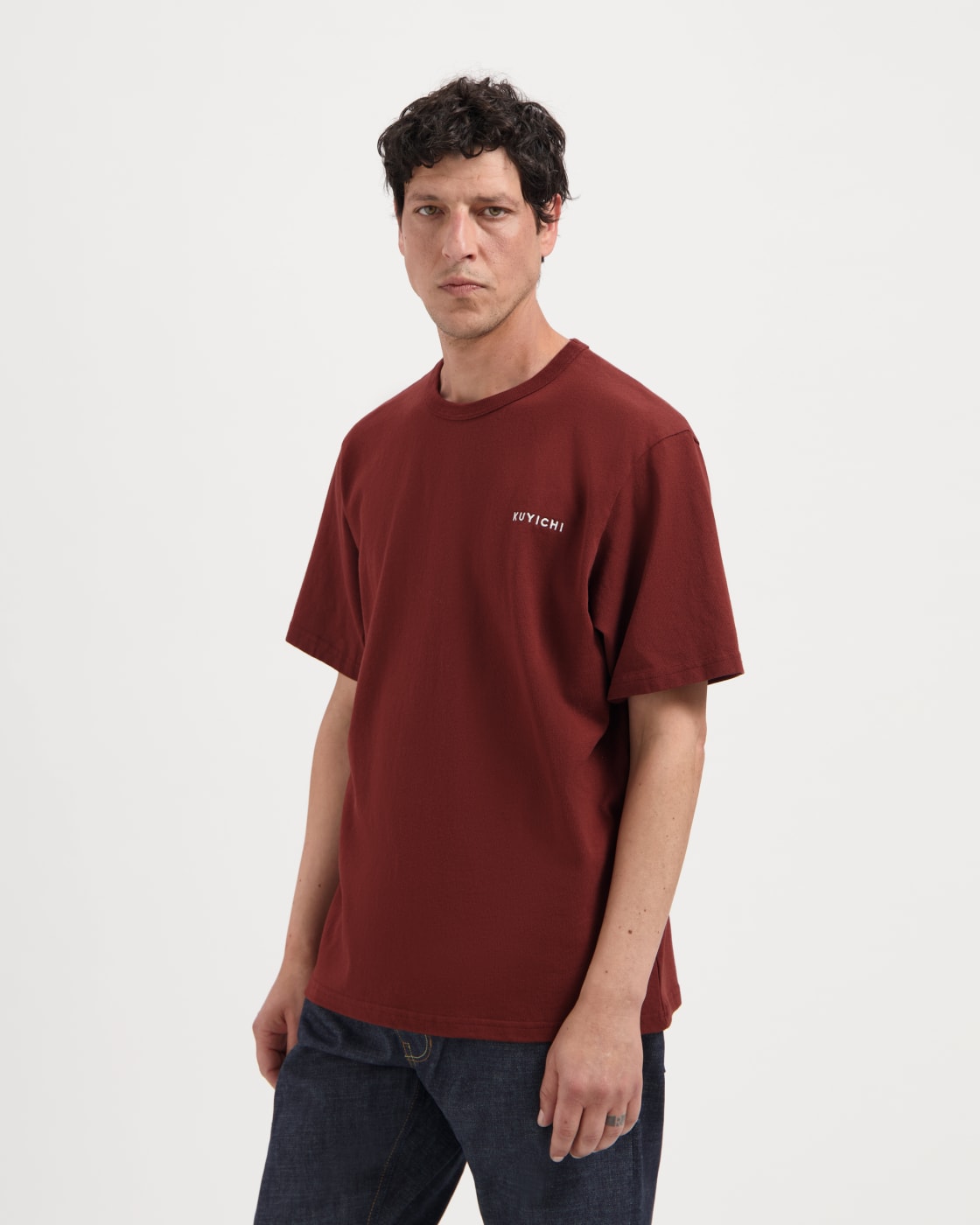 Kuyichi Liam Heavyweight Signature Tee