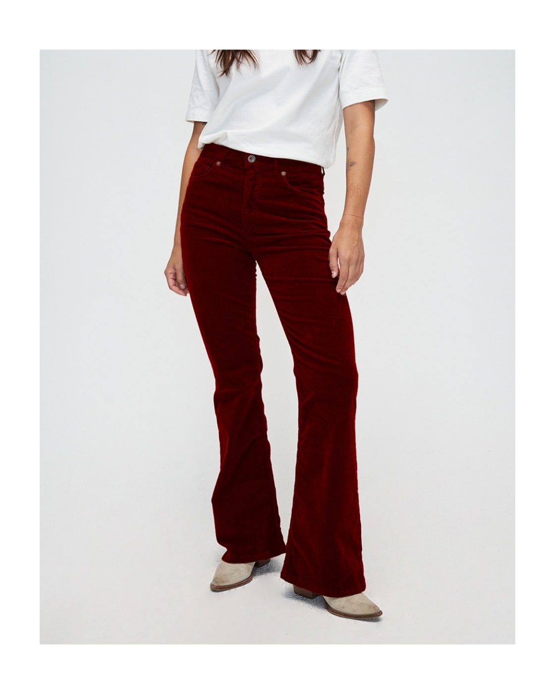 kuyichi Lisette Flare Corduroy